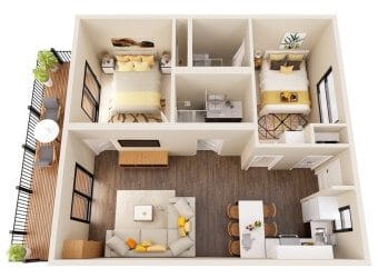Les 5 avantages des plans étage 3D pour l&rsquo;immobilier