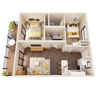 Les 5 avantages des plans étage 3D pour l&rsquo;immobilier