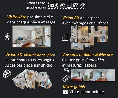 Visite virtuelle 3D immersive | Paris & Essonne -Visite virtuelle 3D - 1